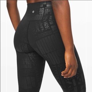 Lululemon wunder under tight 25” manifesto